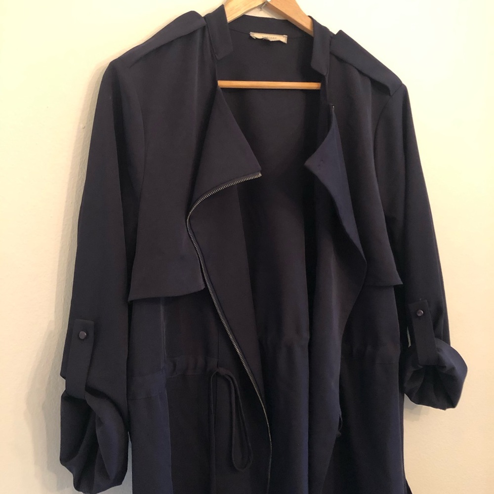 Pleione Navy Blue jacket, sz L